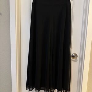 Elegant Black Palazzo Pants